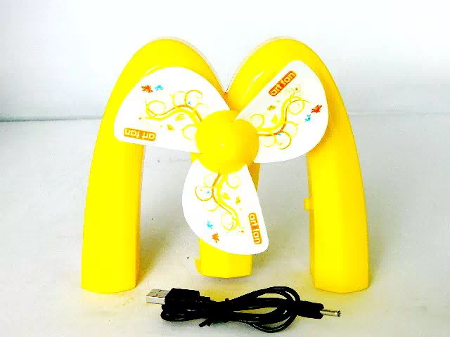 Вентилятор настольный USB, на бат. B-1043/60